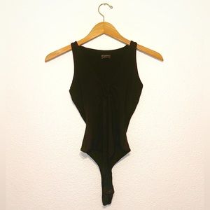 Naked Wardrobe - the nw v-neck bodysuit - Size S - NWOT Perfect Condition